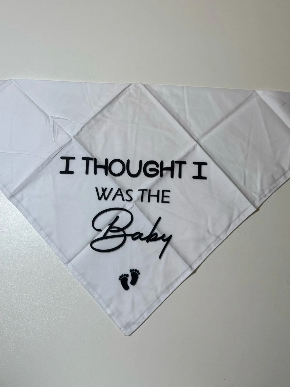 1 White & 1 Black Dog Bandana